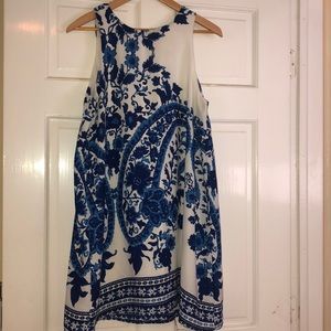 Tank style swing dress